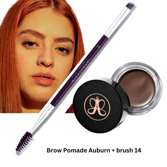 Anastasia Beverly Hills Brow Kit - Pomade Auburn and Brush 14