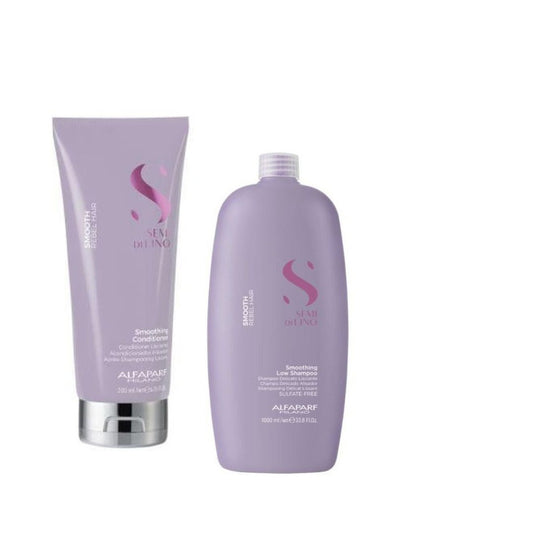 ALFAPARF Smoothing Shampoo 1000ml & Conditioner at mylook.ie