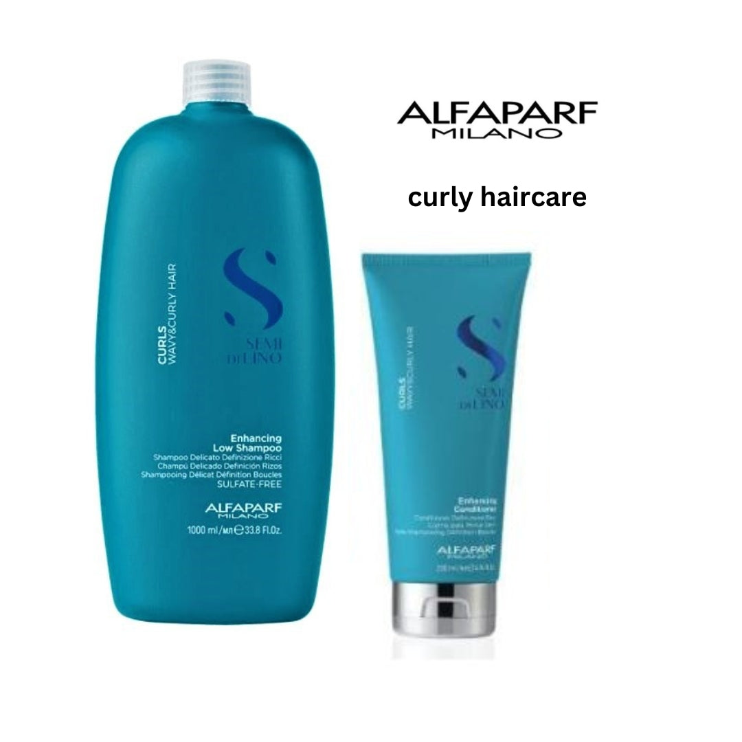 Alfaparf Milano Semi Di Lino Curls Enhancing Low Shampoo & Conditioner