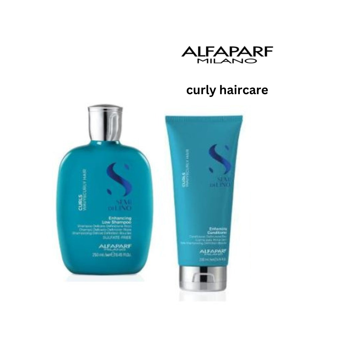 Alfaparf Milano Semi Di Lino Curls Shampoo & Conditioner